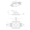 BRICK IN THE WALL Indox 50 IP54 Outdoor LED WARMDIM