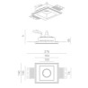 BRICK IN THE WALL Indox 50 IP20 LED WARMDIM