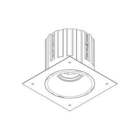 BRICK IN THE WALL Level R 50 IP54 Bathroom LED 500 lm remote driver Fix WARMDIM