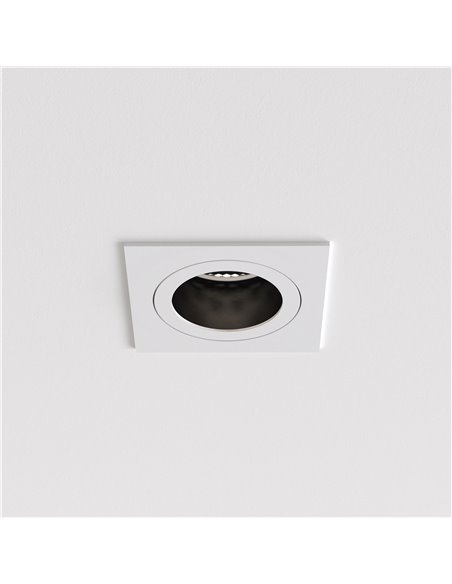 Astro Pinhole Slimline Square Fixed Fire-Rated Ip65 recessed spot