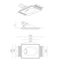 BRICK IN THE WALL Mist 50 IP54 Bathroom LED WARMDIM