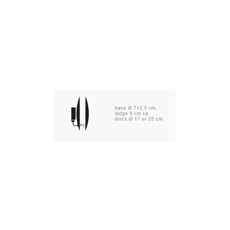 Catellani & Smith Lederam W 25 Wandlampe