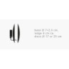 Catellani & Smith Lederam W 25 Wandlampe