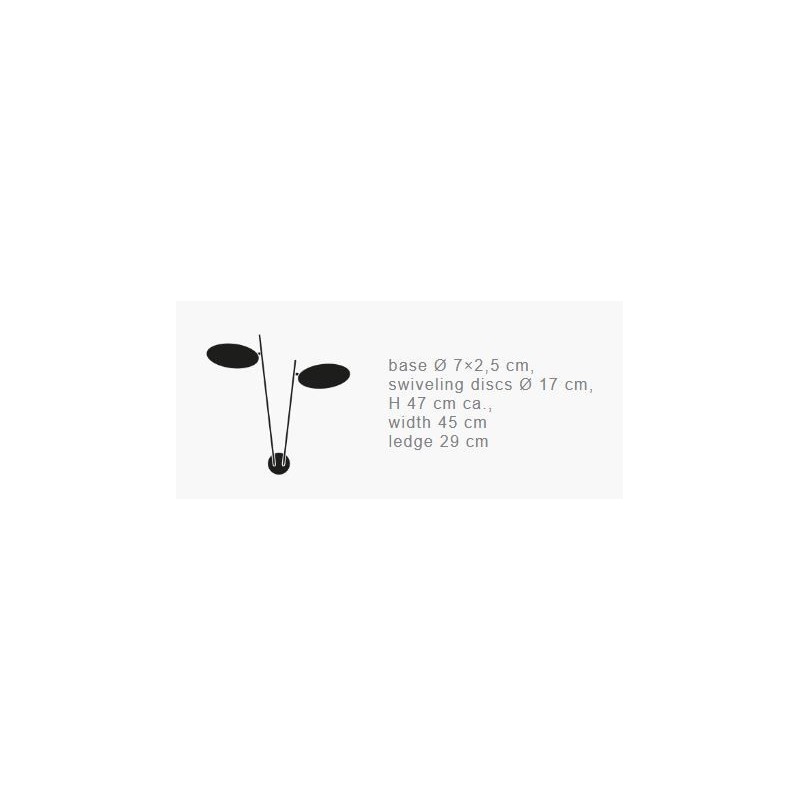 Catellani & Smith Lederam W2 Wandlampe