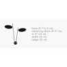 Catellani & Smith Lederam W2 Wandlampe