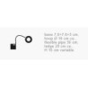 Catellani & Smith Giulietta W Wandlampe