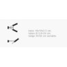 Catellani & Smith Lucenera 503 2 Spots Wandlampe