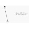 Catellani & Smith Cicloitalia F Stehlampe