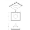 BRICK IN THE WALL Pixo 30 IP54 Bathroom LED 600 lm remote driver