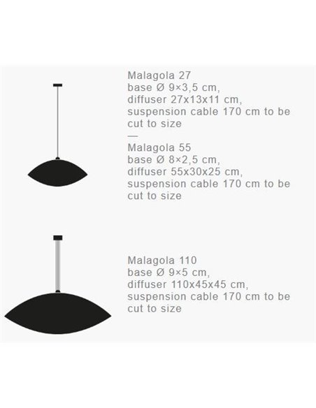 Catellani & Smith Malagola 55 Hängelampe