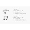 Catellani & Smith Turciù 3 Wandlampe
