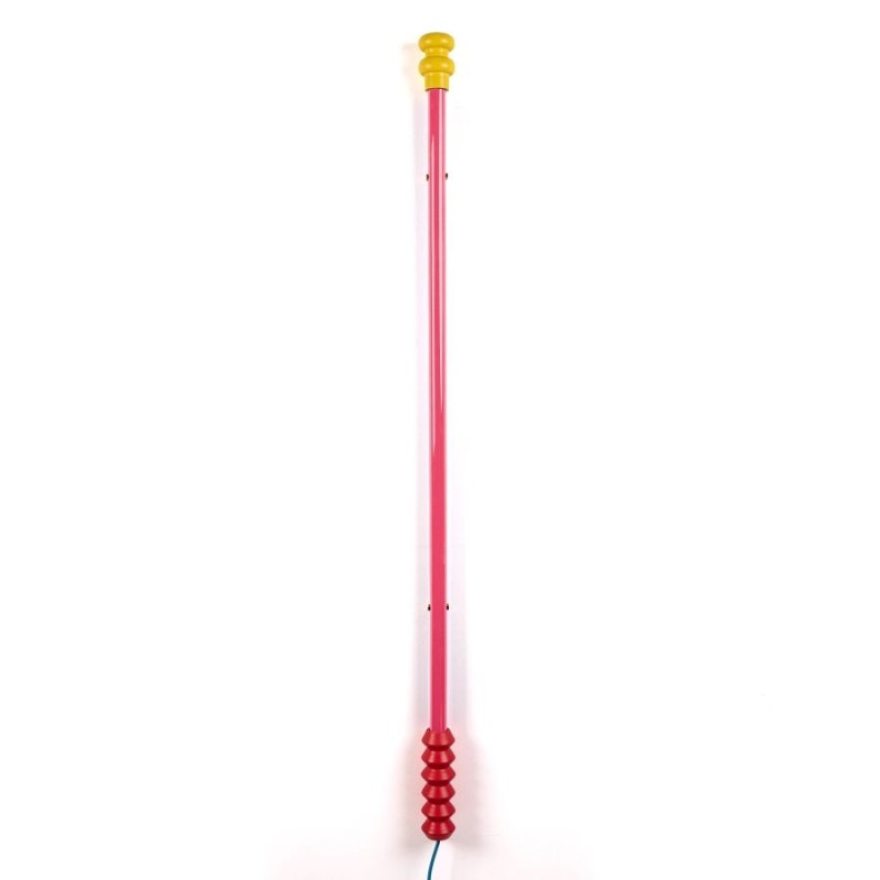 SELETTI SUPERLINEA LED-Lampe 141,5 cm Kunststoff/Holz