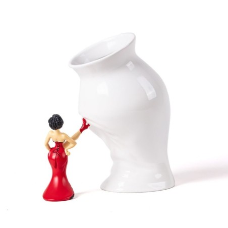 SELETTI CIRCUS Vase 28 x 17,5 x 28,5 cm - Lucy