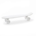 SELETTI MEMORABILIA WHITE AND GOLD 58 x 15 cm - Skateboard
