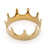 SELETTI MEMORABILIA WHITE AND GOLD Untersetzer ø 18,5 cm - My crown