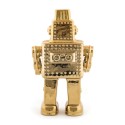 SELETTI MEMORABILIA WHITE AND GOLD 17,4 x 12,4 cm - My robot