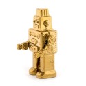 SELETTI MEMORABILIA WHITE AND GOLD 17,4 x 12,4 cm - My robot
