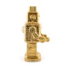 SELETTI MEMORABILIA WHITE AND GOLD Untersetzer 17,4 x 12,4 cm - My robot