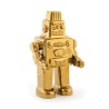 SELETTI MEMORABILIA WHITE AND GOLD Untersetzer 17,4 x 12,4 cm - My robot