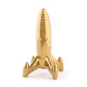 SELETTI MEMORABILIA WHITE AND GOLD 13,5 x 13 cm - My spaceship