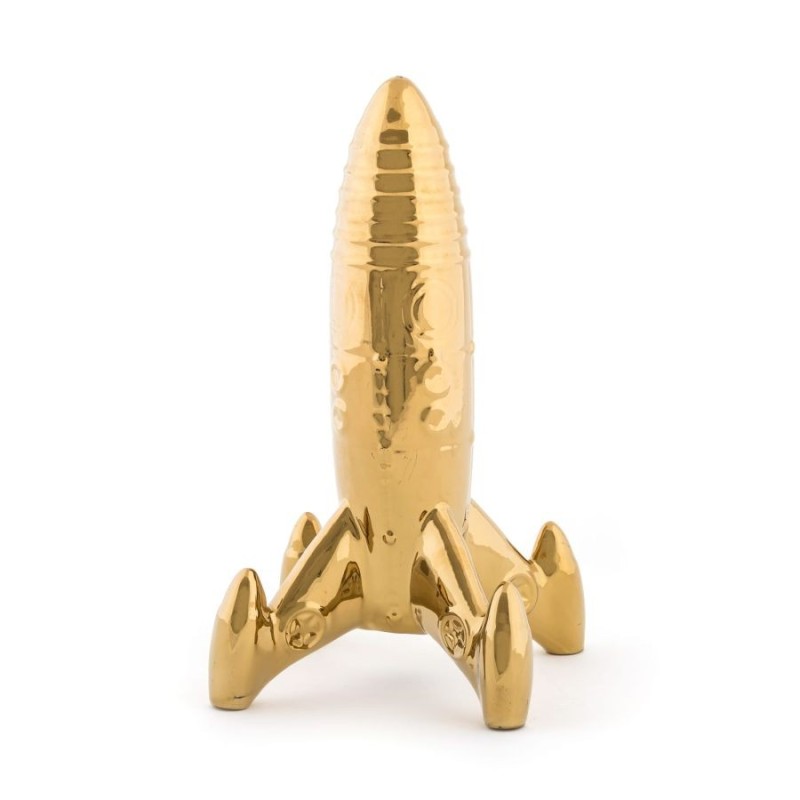 SELETTI MEMORABILIA WHITE AND GOLD Untersetzer 13,5 x 13 cm - My spaceship