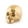 SELETTI MEMORABILIA WHITE AND GOLD Servierschüssel 25 x 14 cm - My skull