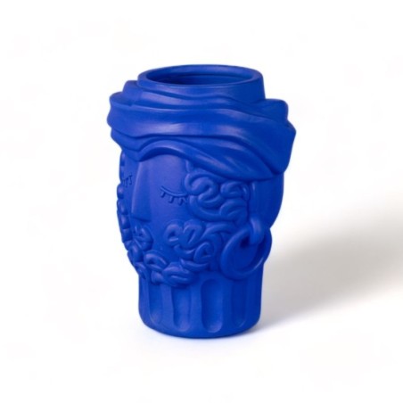 SELETTI MAGNA GRAECIA Vase 24 x 22 cm Terracotta - Man