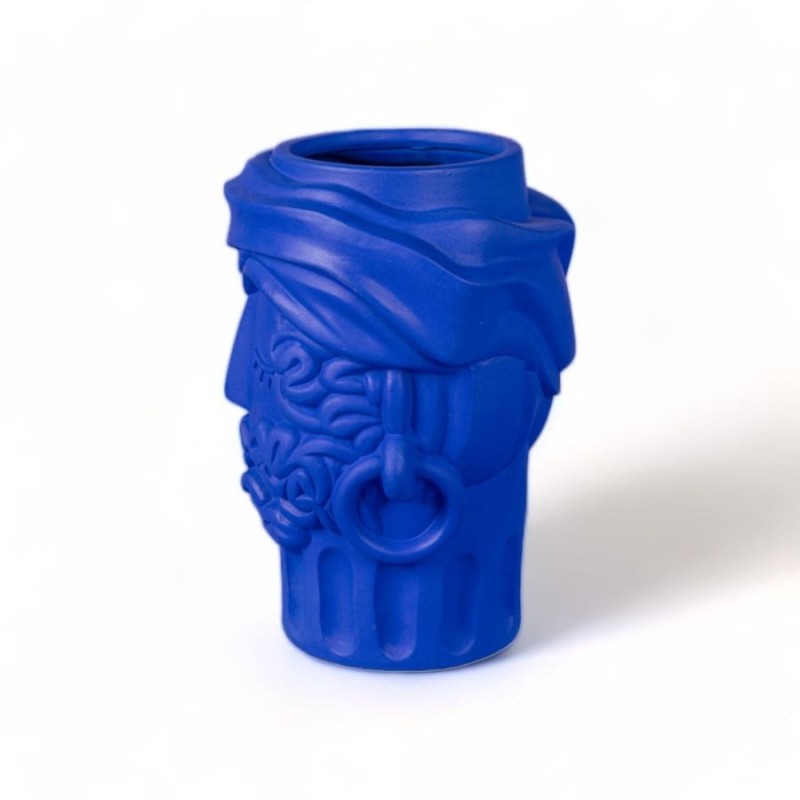 SELETTI MAGNA GRAECIA Vase 24 x 22 cm Terrakotta - Man