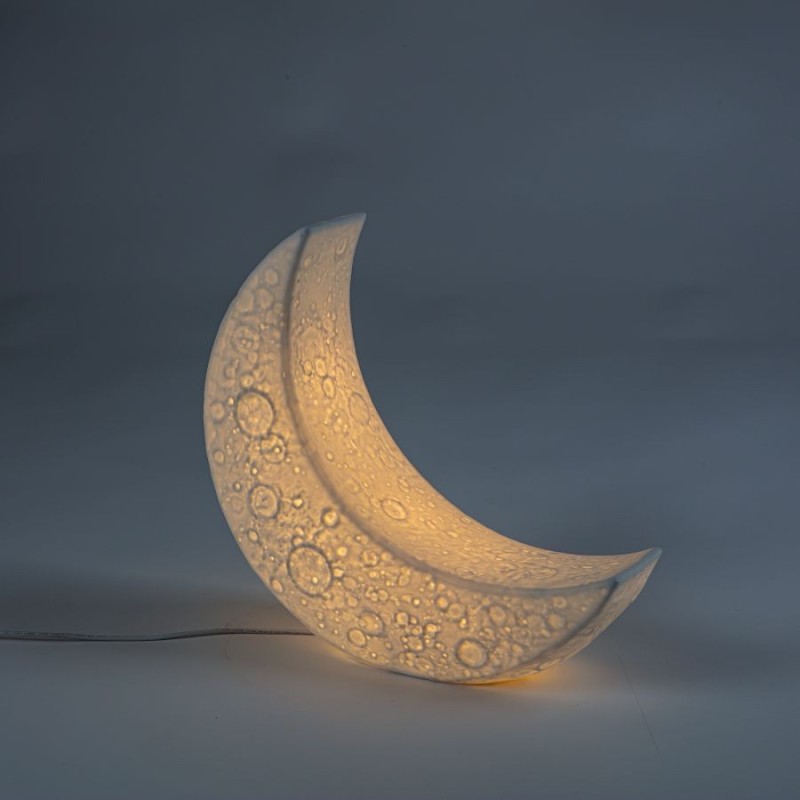 SELETTI MYMOON LAMP Lampe 50 x 21 cm - My Little Moon
