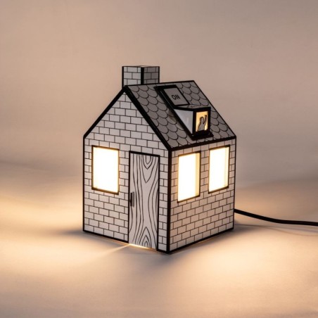 SELETTI ON-OFF Desk lamp 16 x 16 x 25 cm