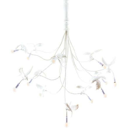 SELETTI SPARROW LAMP Chandelier 138 x 35,8 x 16,5 cm