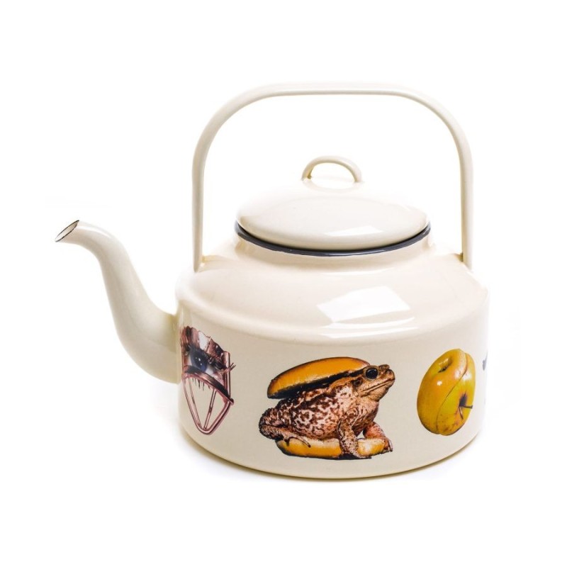 SELETTI TOILETPAPER Teekanne ø 18 cm Emaille
