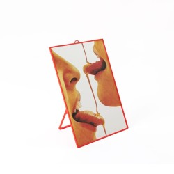 SELETTI TOILETPAPER Mirror 22,5 x 29,5 cm - Honey