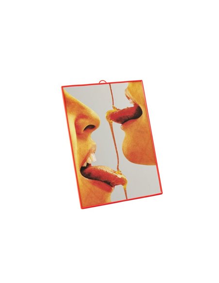 SELETTI TOILETPAPER Mirror 22,5 x 29,5 cm - Honey