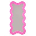 SELETTI SUPERCURVE Mirror 90 x 185 x 4 cm with Transparent Frame