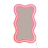SELETTI SUPERCURVE Spiegel 59,77 x 102,55 x 4 cm mit transparentem Rahmen