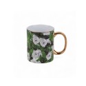 SELETTI TOILETPAPER Mug Ø 10 cm Porcelain - Roses