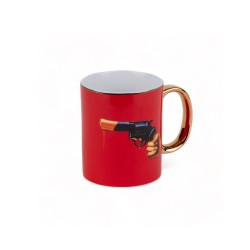 SELETTI TOILETPAPER Mug Ø 10 cm Porcelain - Revolver