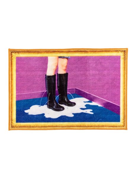 SELETTI TOILETPAPER Badematte 60 x 90 cm - Milky Boots