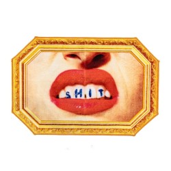 SELETTI TOILETPAPER Bath mats 60 x 90 cm - Shit (Face)
