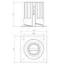 BRICK IN THE WALL Pixo R 50 IP54 Outdoor LED 500 lm remote driver WARMDIM