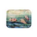 SELETTI TOILETPAPER Serving plate 32 x 43,5 cm Melamine - Sea Girl