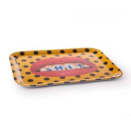 SELETTI TOILETPAPER Serving plate 32 x 43,5 cm Melamine - Shit