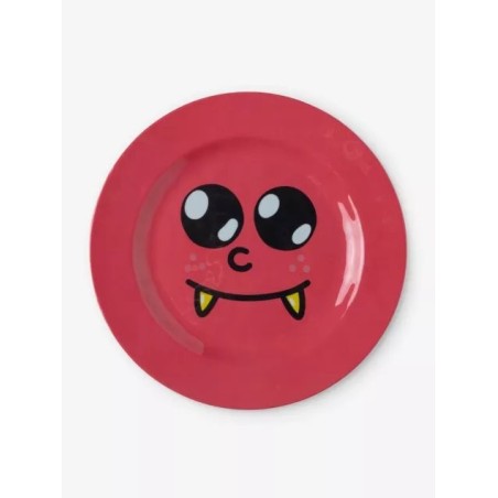 SELETTI MONSTERS Plate Ø 28,2 cm Melamine - Baby Gregorio