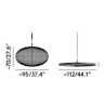 Tom Dixon Spring Pendant Large Hängelampe
