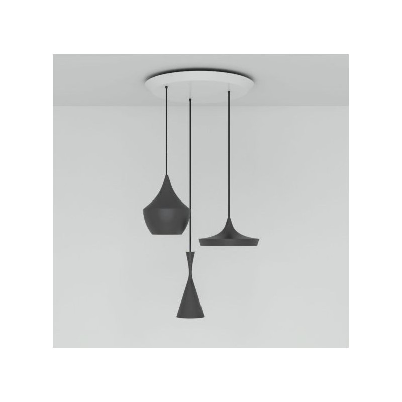 Tom Dixon Beat Trio Round Led Hängelampe