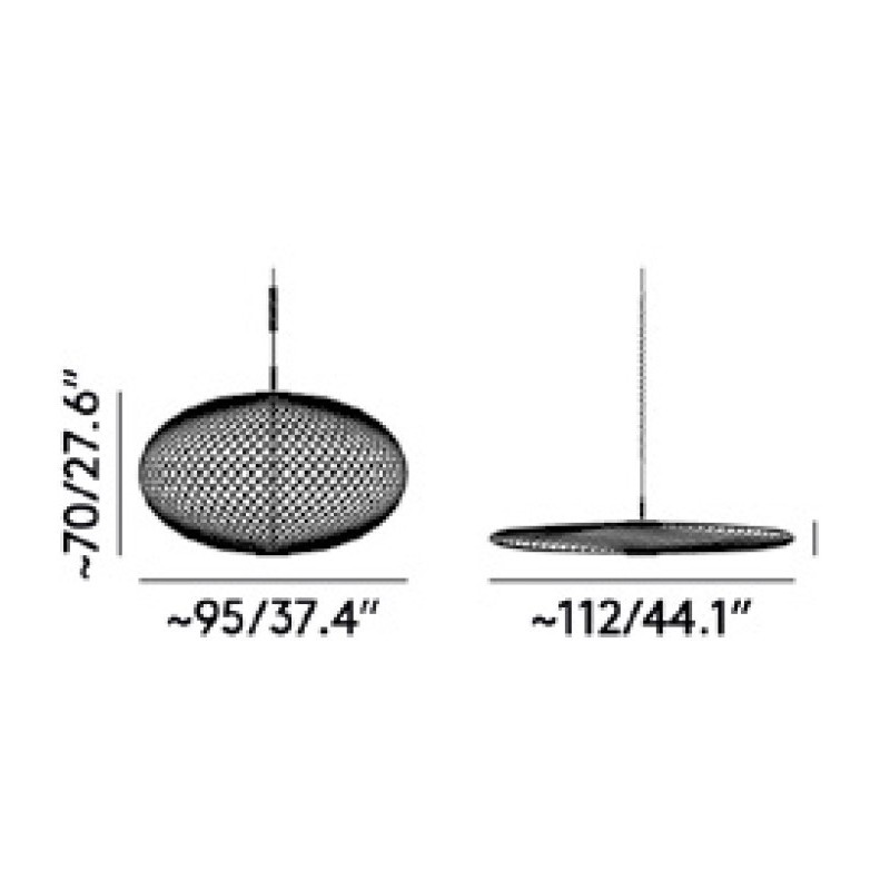 Tom Dixon Spring Pendant Medium Hängelampe