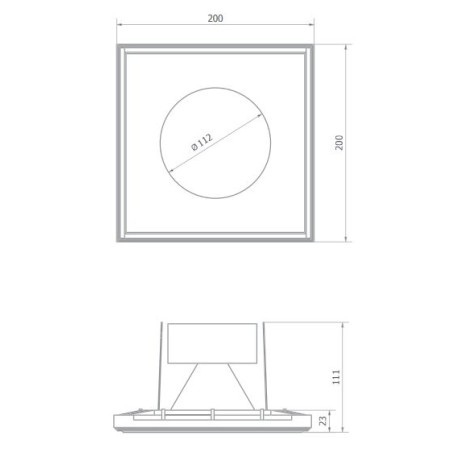 BRICK IN THE WALL Zerodix 111 IP20 LED 3000 lm CRI80