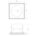 BRICK IN THE WALL Zerodix 140 IP54 Outdoor LED 2000 lm CRI80