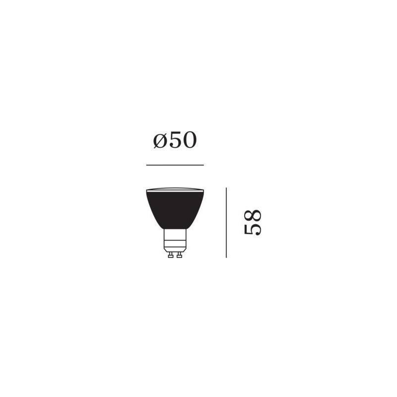 Wever & Ducré 2700K | GU10 PAR16 LED Lamp